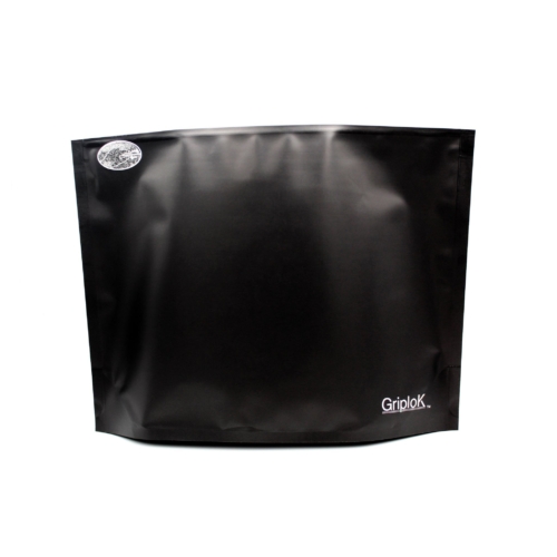 28g Matte Black Exit Bags - 500 Count ($0.54/Unit) | 12"x9"x4" - Child Resistant