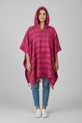 Traditional Mexican Poncho - Image 3