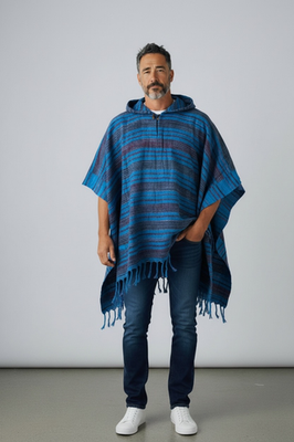 Traditional Mexican Poncho - Image 4
