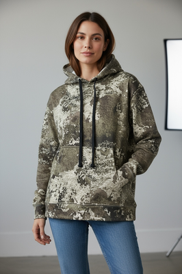 Maple Leaf Camouflage Unisex Hoodie Ideal for spring and autumn, outdoor fishing - Image 9