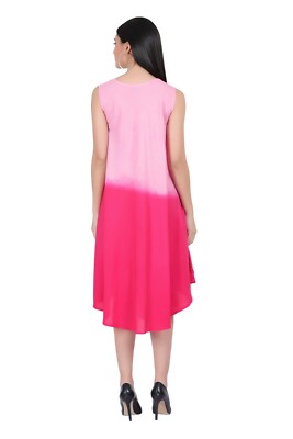 Sundress / Hippie Tunic Indian Multi Tie Dye/ Batik Beach Dress - Image 4