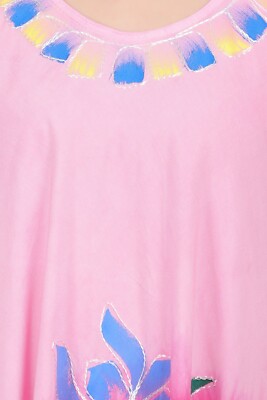 Sundress / Hippie Tunic Indian Multi Tie Dye/ Batik Beach Dress - Image 6